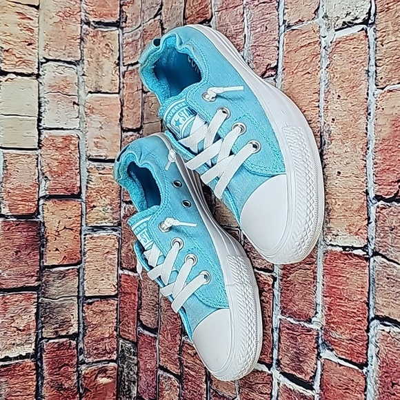 CONVERSE ALL-STAR CHUCK TAYLOR SCINCH BACK WOMANS SIZE 7.5 GUC - Picture 6 of 13